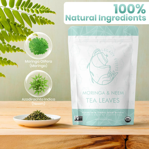 Moringa & Neem Tea for Clear Skin
